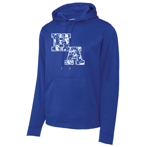 HA Camo Block Youth Performance Hooded Sweatshirt