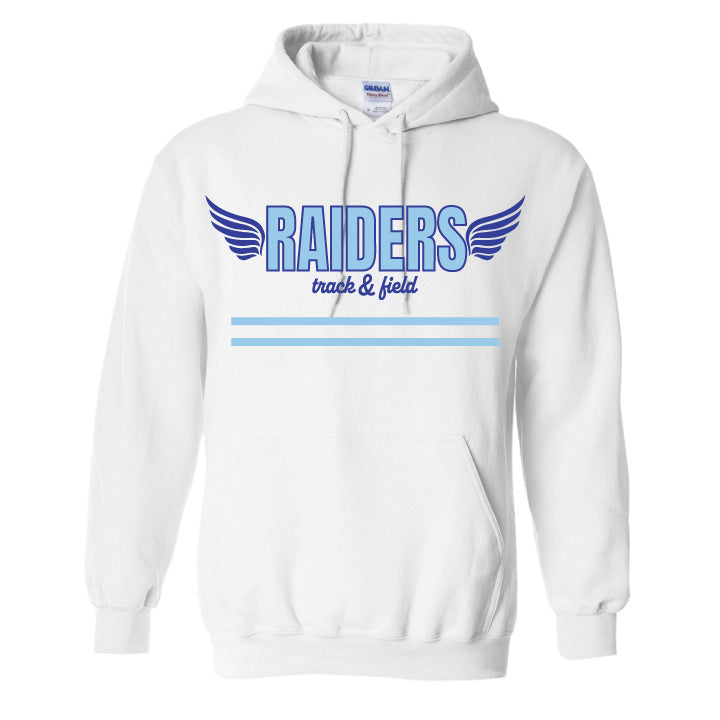 Vintage Track & Field Hooded Sweatshirt