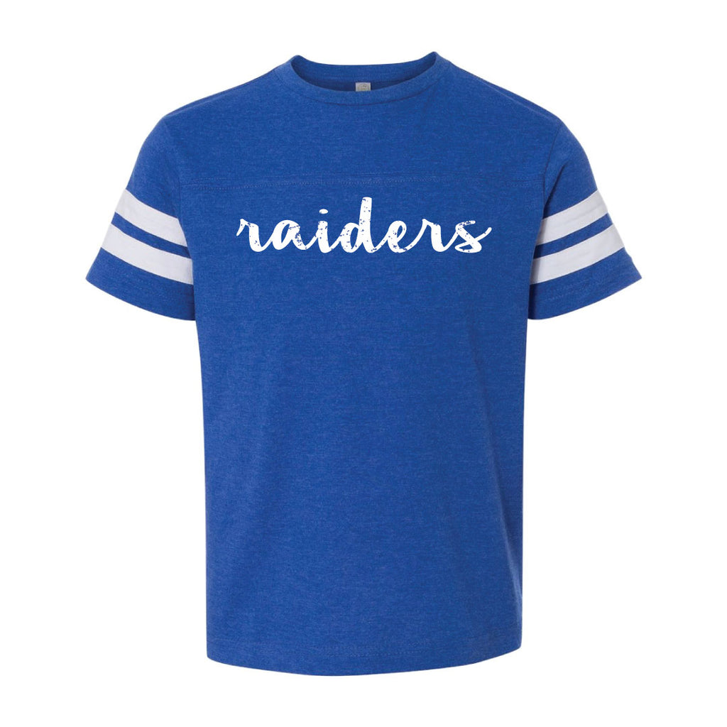 Girly Raiders Youth Football Jersey Tee – haraiderwear